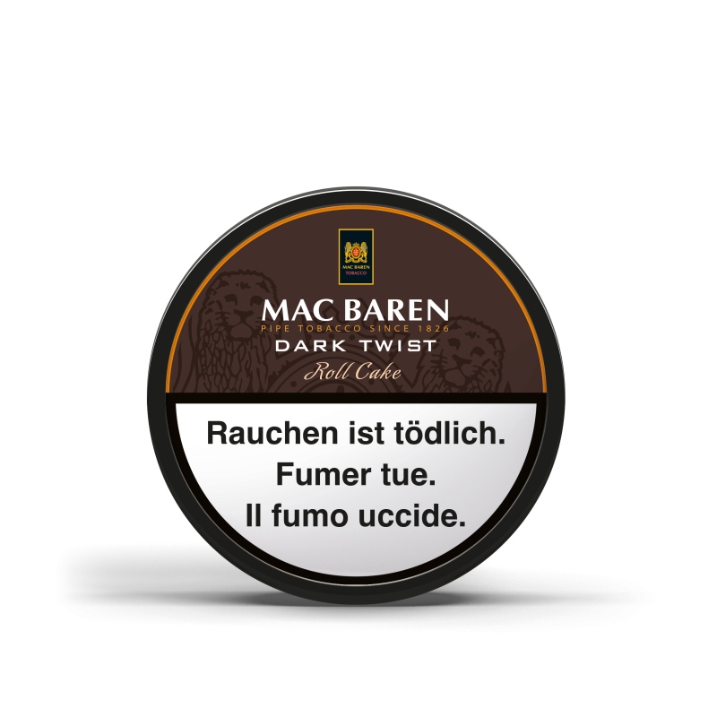 Mac Baren Dark Twist 100 Gramm Dose Mac Baren Dark Twist 100 Gramm Dose