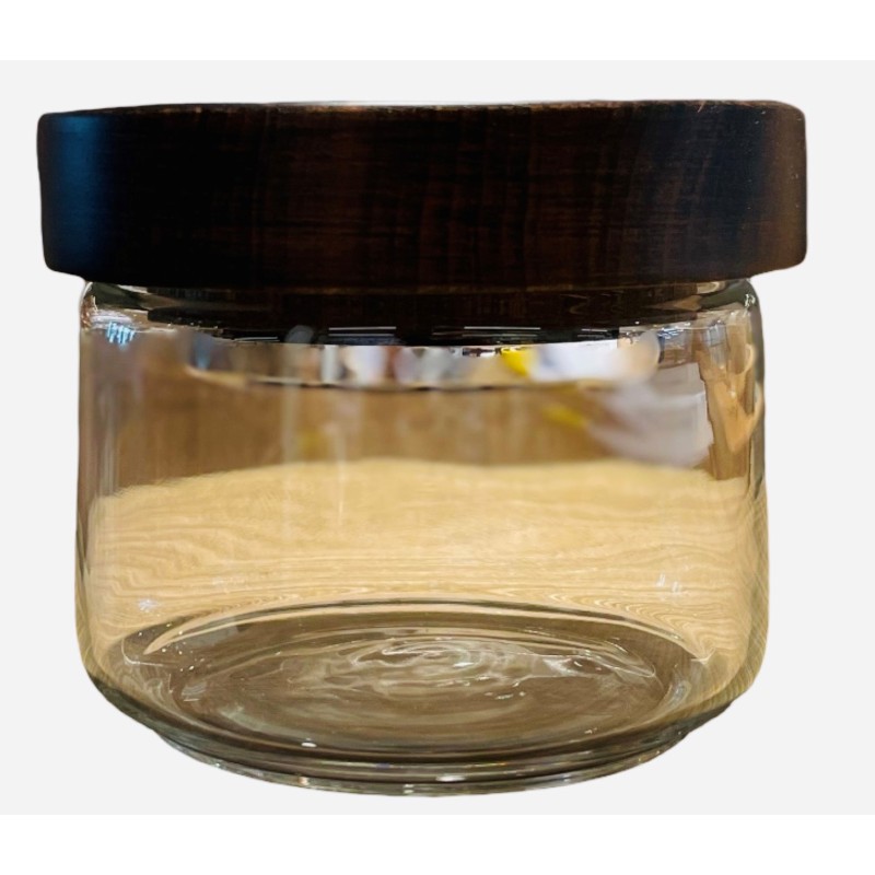 Guy Janot Tabaktopf Glas Wenge klein Guy Janot Tabaktopf Glas Wenge klein