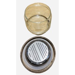 Guy Janot Tabaktopf Glas Wenge klein