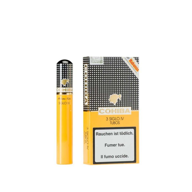 Cohiba Siglo 4 Alutubos Schachtel