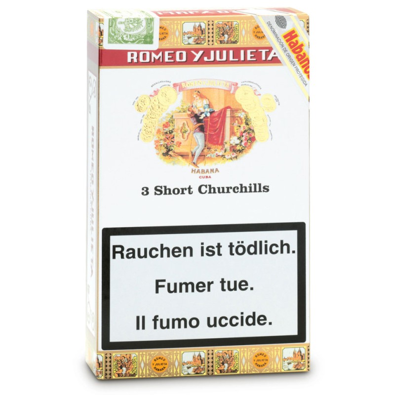 Romeo y Julieta Short Churchill Tubos Romeo y Julieta Short Churchill Tubos