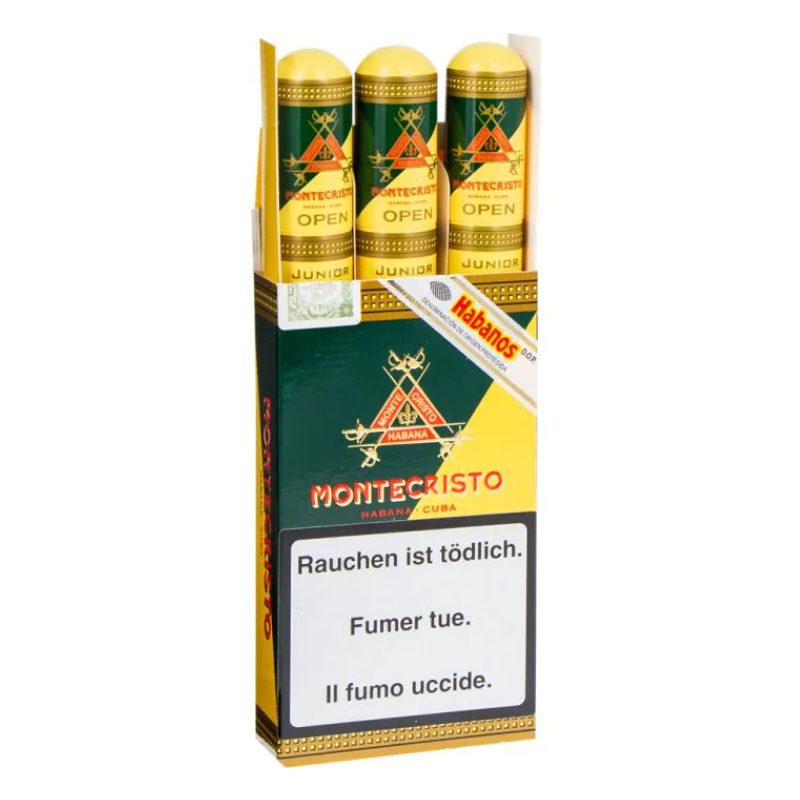 Montecristo Open Junior Tubos Montecristo Open Junior Tubos