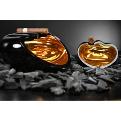Salamandar Zigarrenaschenbecher Big Black Gold